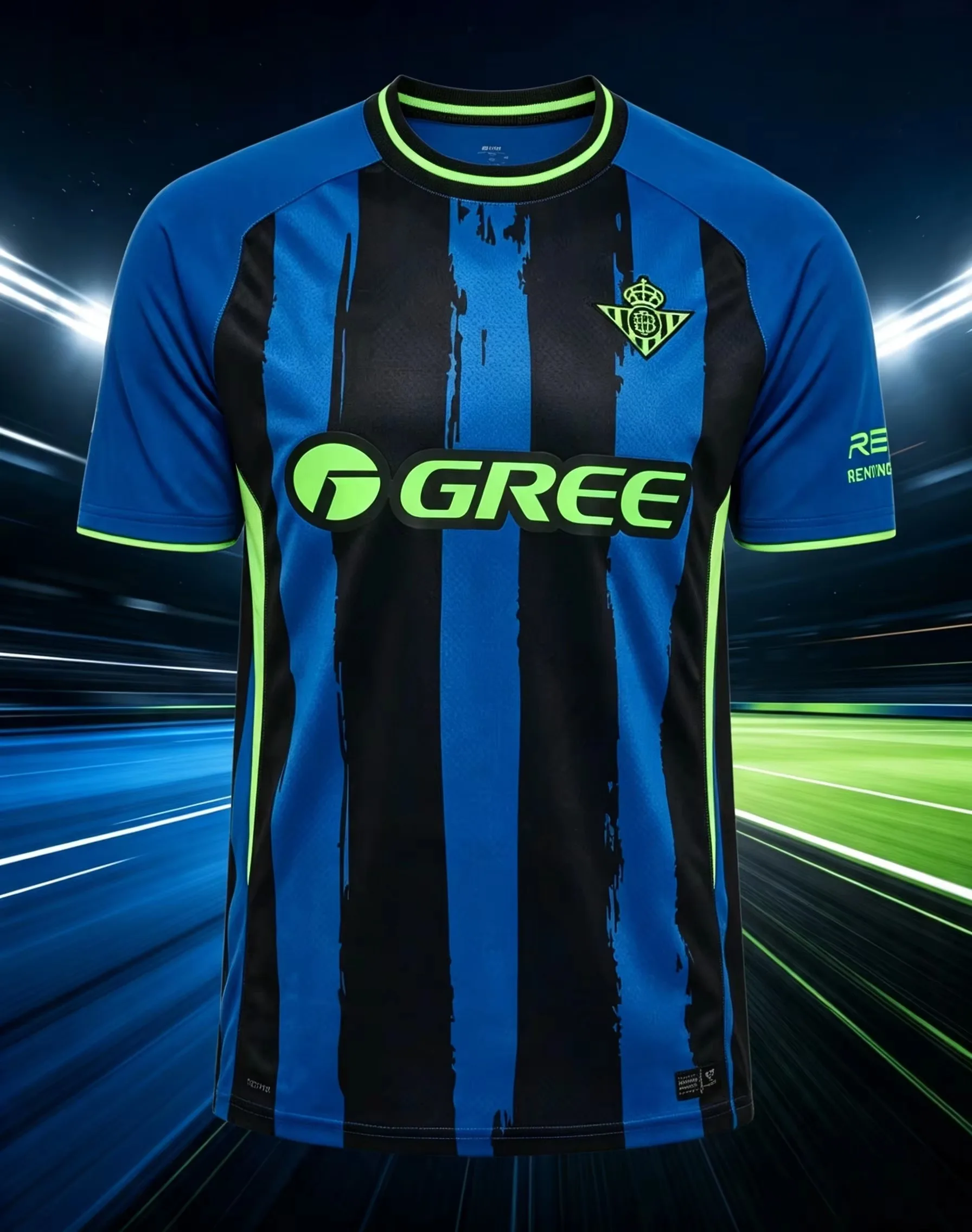 2026 Neues Betis-Fan-Fußballtrikot für Herren und Damen, Sommer-Sport-Oversize-T-Shirt, atmungsaktiv, schnelltrocknend, für Familien – Detail 5