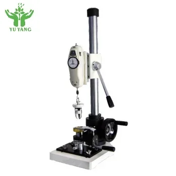 Snap Button Push Pull Test Machine with Tension Meter Snap Button Push Tester