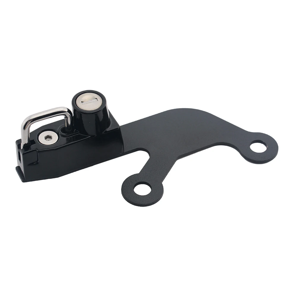 For Kawasaki Ninja 650 Z650 Helmet Lock Kit Motorcycle Helmets Security Anti-Theft Lock Rust-Proof Sturdy Aluminum Left - view 5
