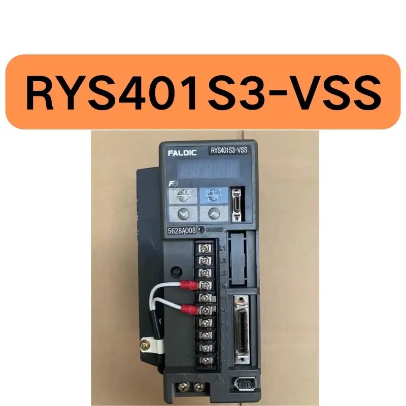 

Used RYS401S3-VSS servo driver 400W tested OK, function intact