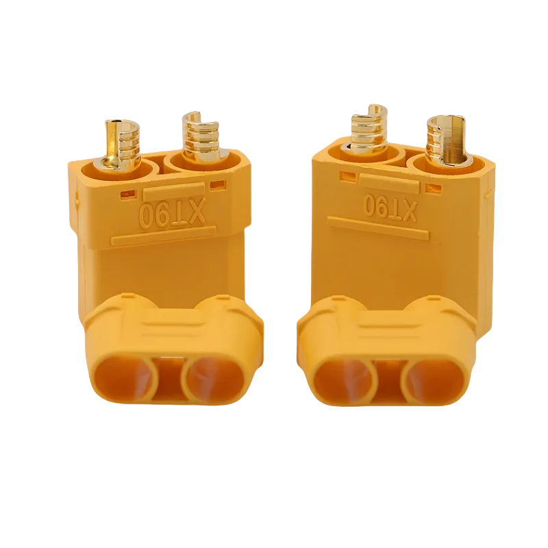 5Pairs XT90 XT-90H Yellow Black Male Female Bullet Connector Plugs For RC Lipo Battery RC Drone Airplane Car Boat Accessories