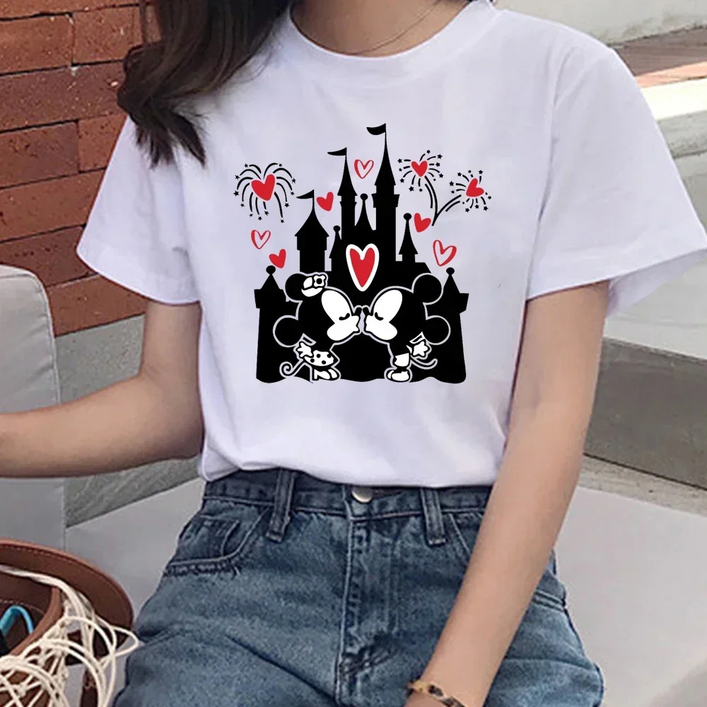 

Harajuku Casual Women T-shirts Fashion Funny Cartoon Print Round Neck Short Sleeve T Shirt 2024 Summer Unisex Y2k Clothing Tops