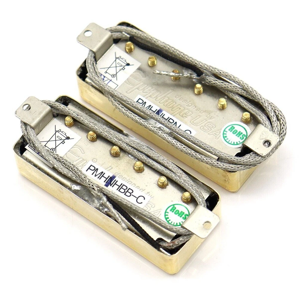 Juego de pastillas de guitarra Mini ProBucker Alnico, pastilla Humbucker para guitarra eléctrica, 6 unidades