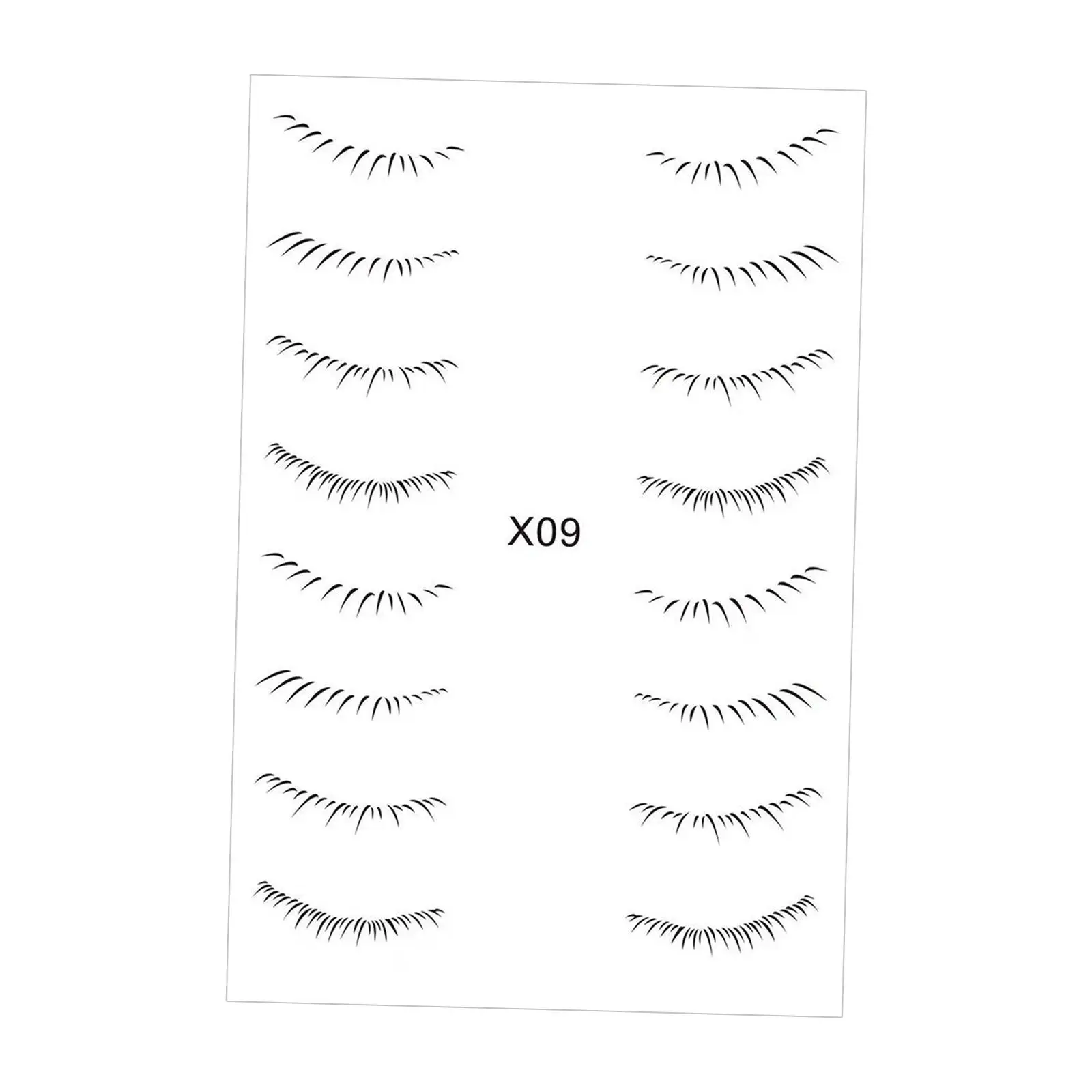 Simulación de pestañas postizas 3D, pegatinas para pestañas postizas, parche portátil debajo de las pestañas, pegatina para niñas y mujeres, regalos de cumpleaños