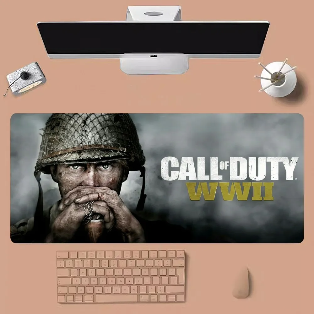 Game C-Call of D-Duty Mousepad Large Gaming Compute Gamer PC Keyboard Mouse Mat