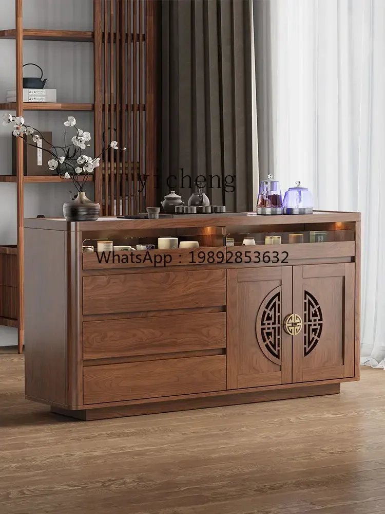 A1  Tea Machine Automatic Water Feeding Household Integrated Table Small Desktop Household Sideboard Cabinet