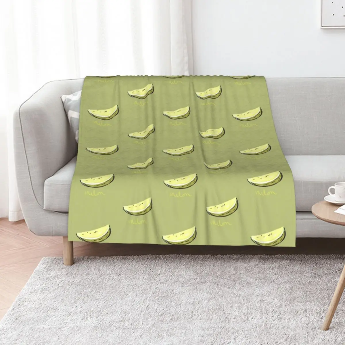 Fun melon Throw Blanket Loose sofa bed Designers decorative Vintage Blankets For Sofas Blankets