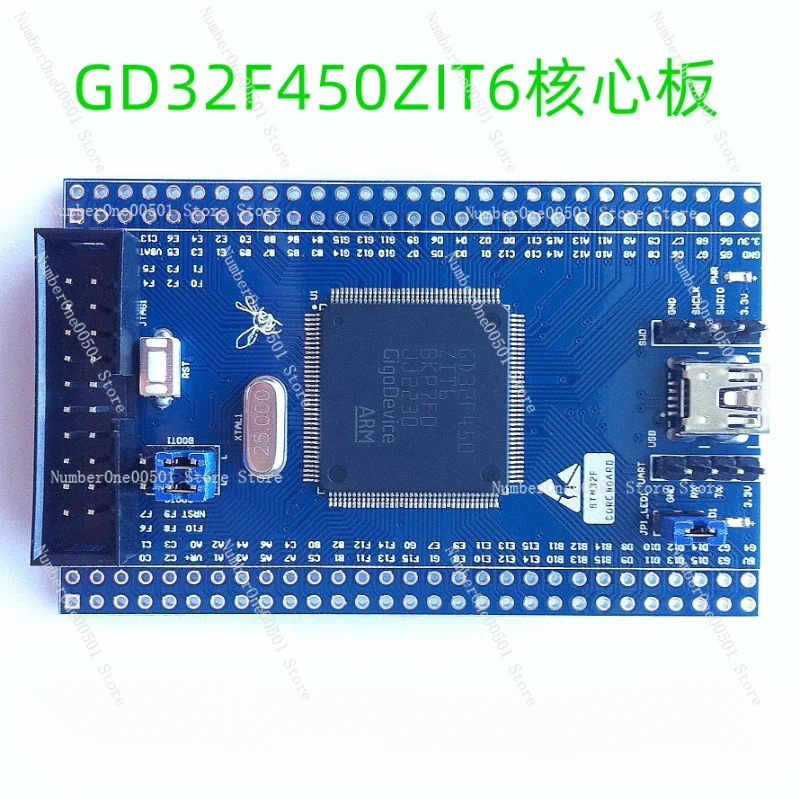 

Системная плата минимальной конфигурации gd32f450ab 6 core, обучающая плата GD32F450 ZI Mini