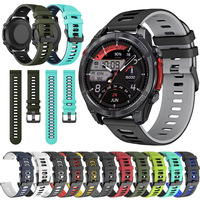 Sports Rubber Strap for Zeblaze Stratos 4 Smart Watch Swim Silicone Soft Watchband 22mm for Zeblaze Stratos 4 Accessorie
