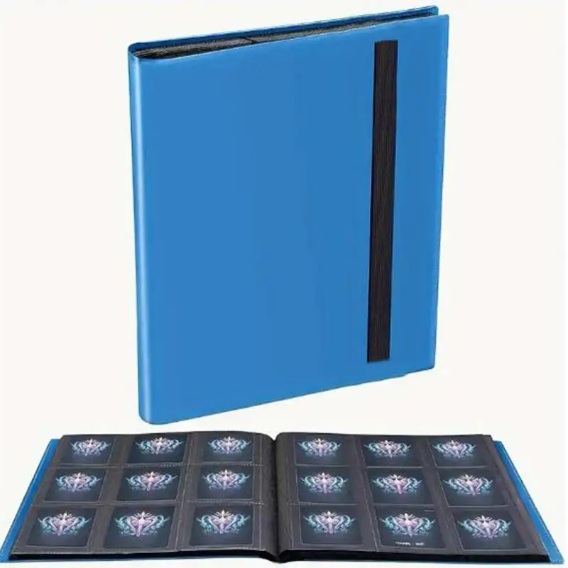 Premium multi-pocket trading card binder - biedt plaats aan 160/360/480 kaarten - duurzame PP-hoes - ideaal voor basketbal-, voetbal- en sportkaarten
