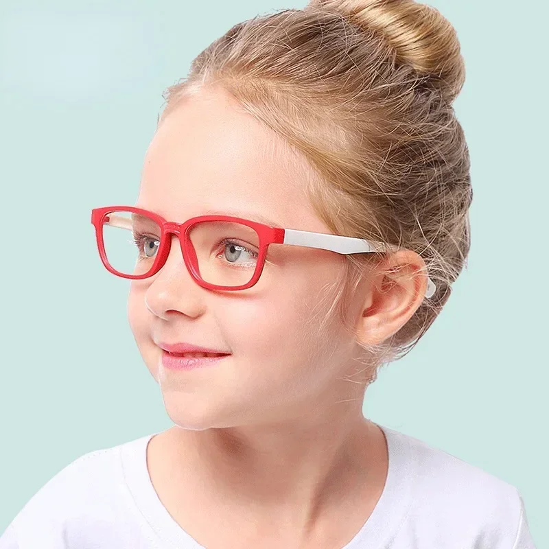 Gafas bloqueadoras de luz azul para niños protección UV edad 3-12 niñas niños gafas de luz azul antifatiga ocular