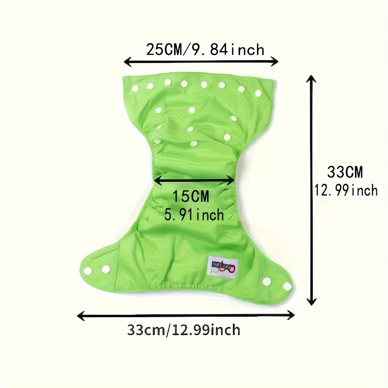 Newborn Cloth Diapers with Snap Closure and Waterproof Layer – The Perfect Alternative to Disposable Diapers