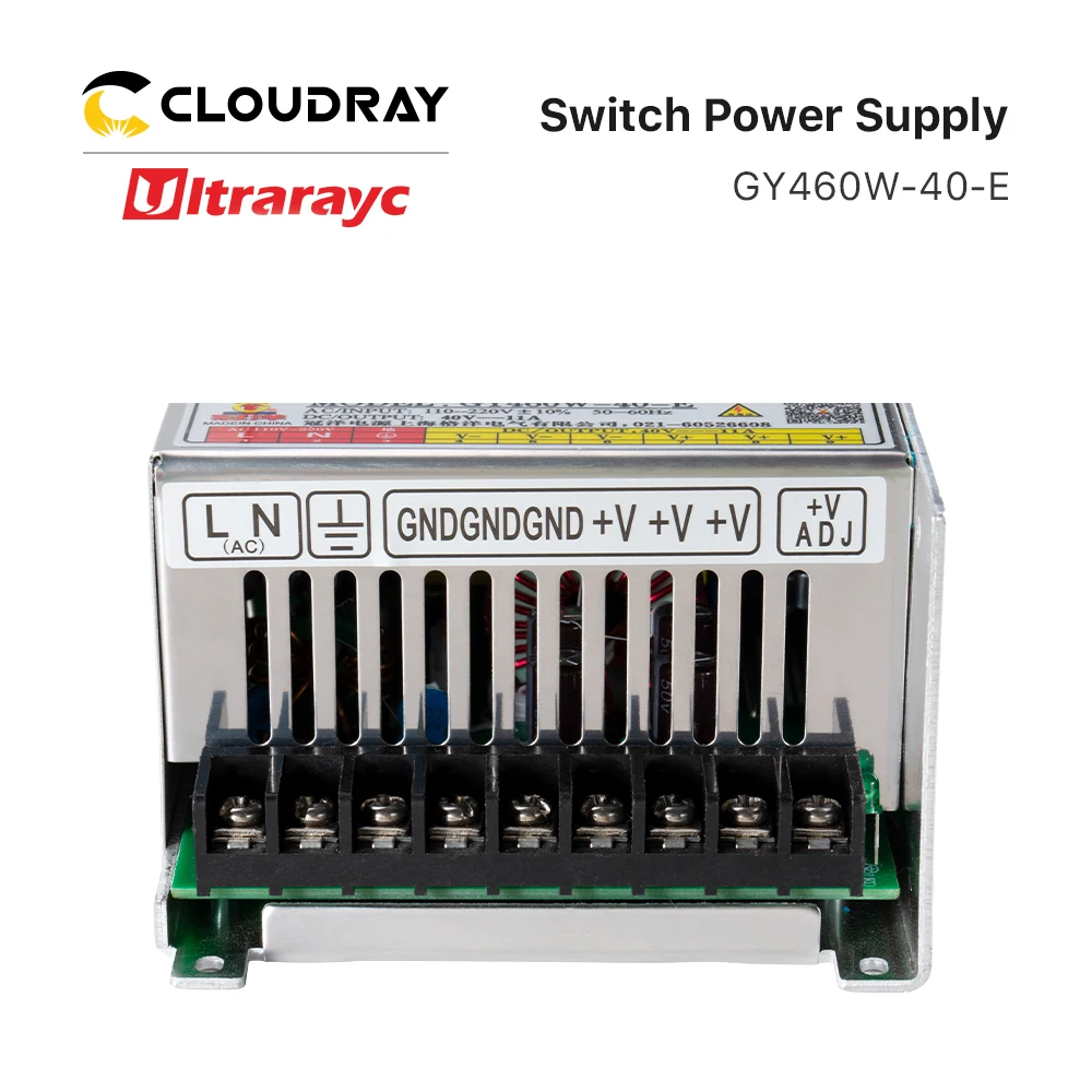 Ultrarayc 스위치 전원 공급 장치, 57 스텝퍼 모터 드라이버, CNC 레이저 조각 절단기, 220V, 400W, 40V, 11A, 460W