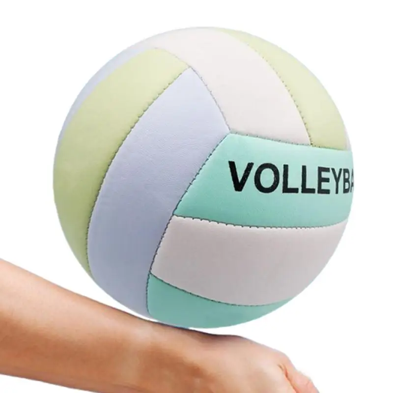 

Volleyball No.5 Soft Indoor Outdoor Volleyball For Game Gym Training Beach Play Volleyballs For Outdoor Beginner, Teenager