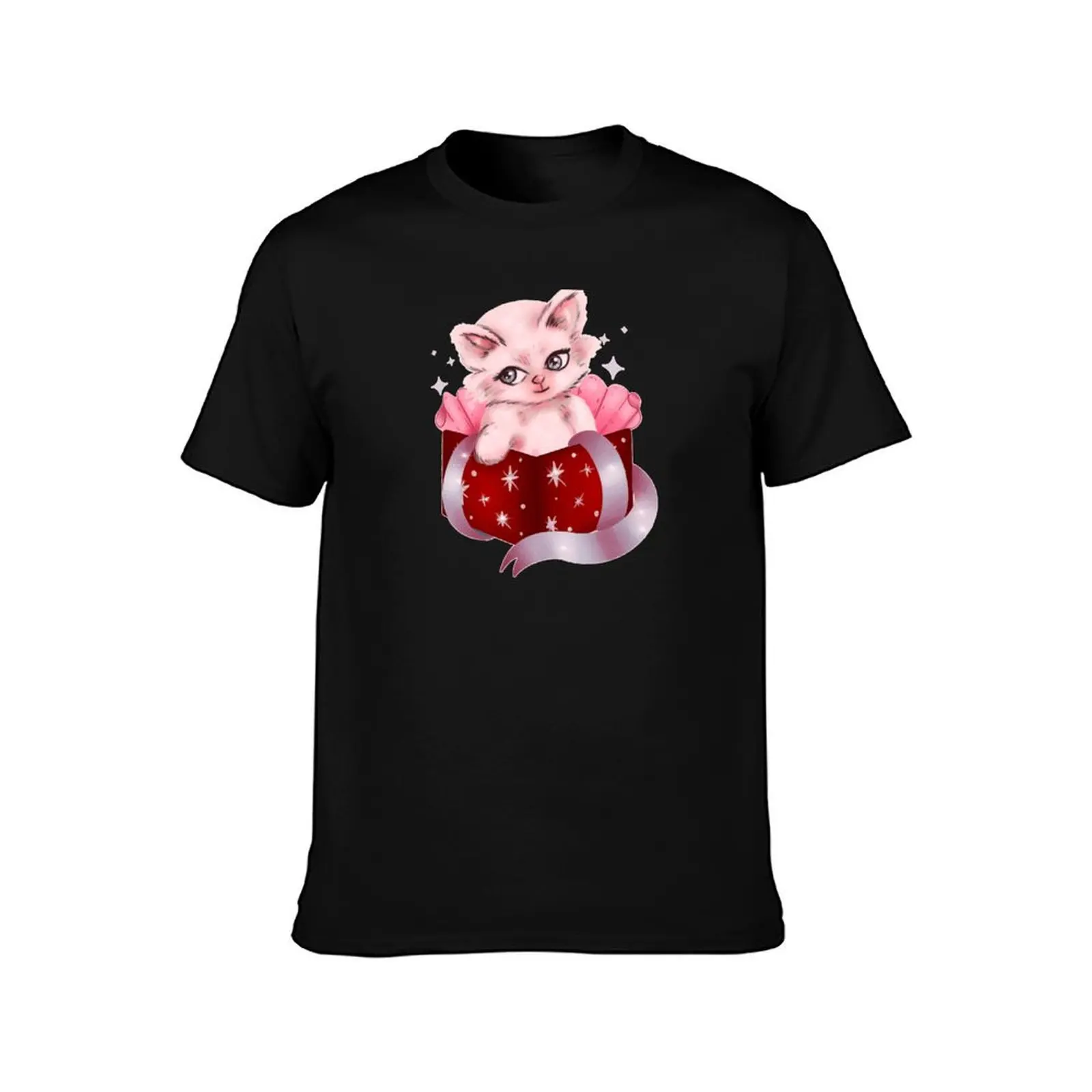 Kitschy Festive Kitty T-Shirt Festival Party Tee Top T-Shirt