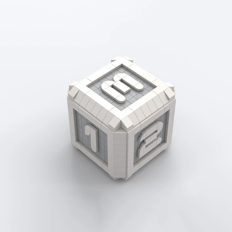 

542 шт. MOC Roll The Dice модульное здание модель здания Diy сборка развивающие кирпичи игрушки подарочные блоки
