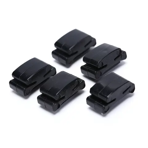 5 Stück 20g schwarzer Gummi-Gitarren-Pick-Halter auf Kopfs tock für Bass-Ukulele