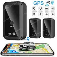GF-22 Car Tracker Device Strong Magnetic Automatic Alarm Motorcycle Car Mini GPS Trackers Voice Control Anti-Lost Device Locator