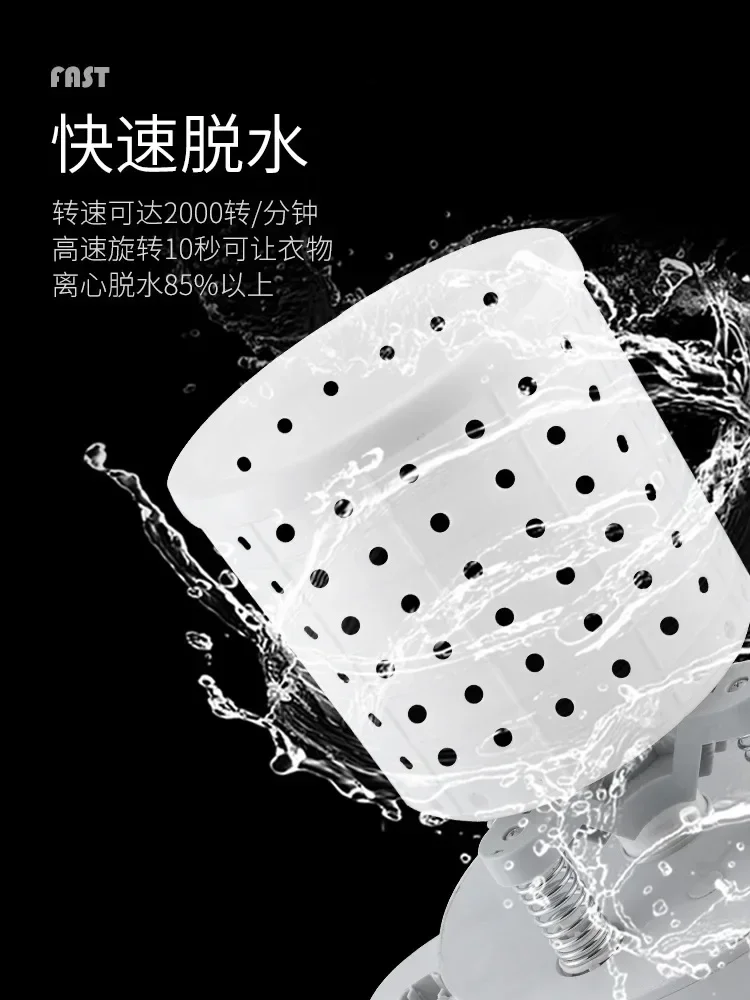 Manual Electric Free Dehydrator, No Electric Tumbler, Hand Pull Type Clothes Dryer  Portable Clothes Dryer