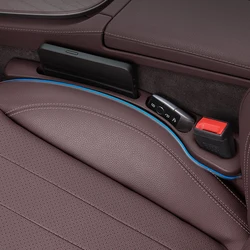 Car Seat Gap Filler Strip Organizer For BMW Series X1 X3 X4 X5 X6 X7 F15 F16 F25 E70 E71 F48 E84 G01 G02 Auto Interior Accessory
