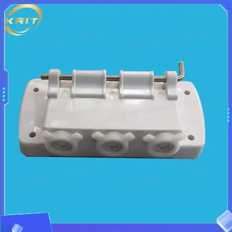 For BQL Soft Serve Ice Cream Machine White Discharge Face Plate Front Panel Spare Part Naked Head Without Handles One Set