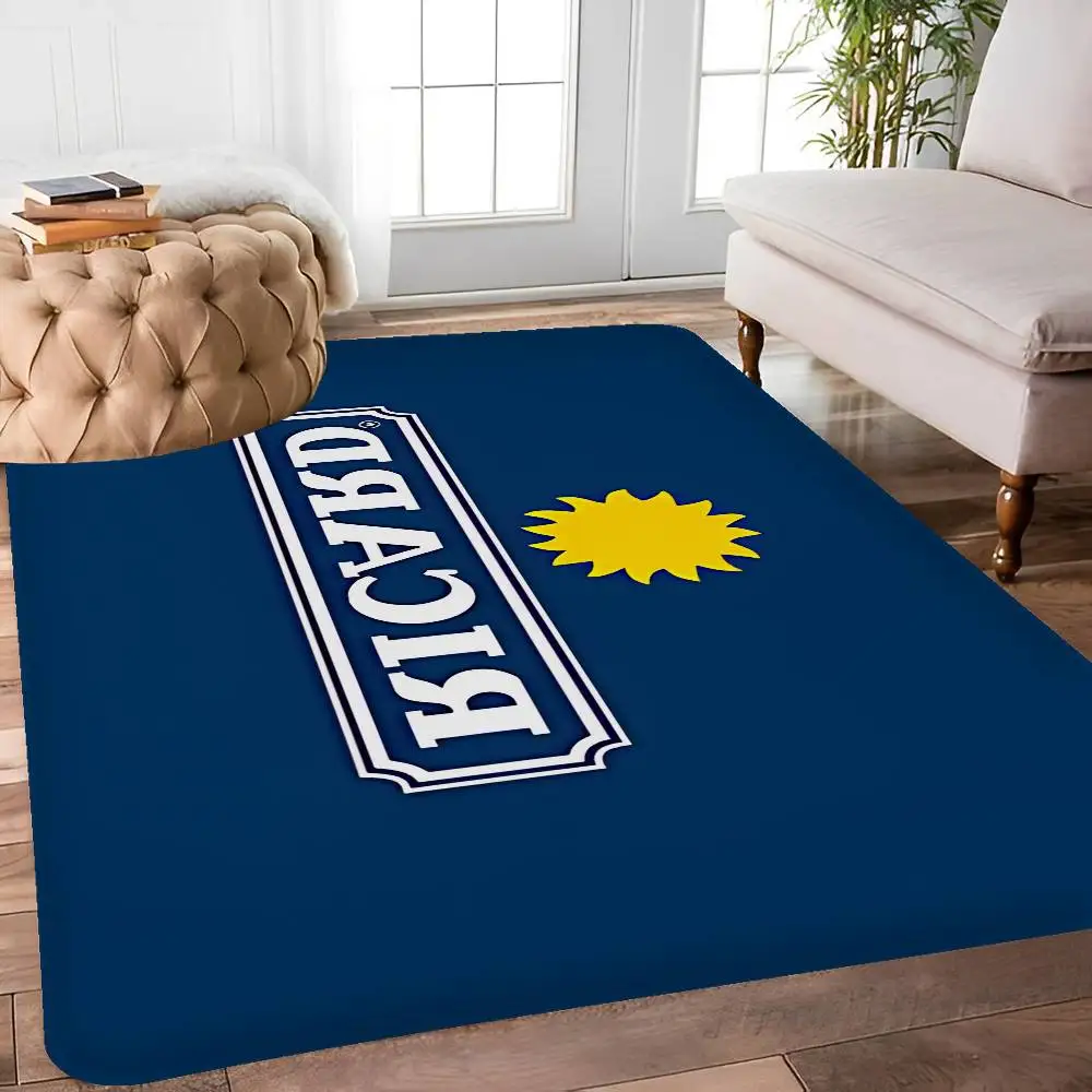 R-Ricard Beer Floor Mat Cheaper Anti-slip Modern Living Room Balcony Printed Bedside Mats