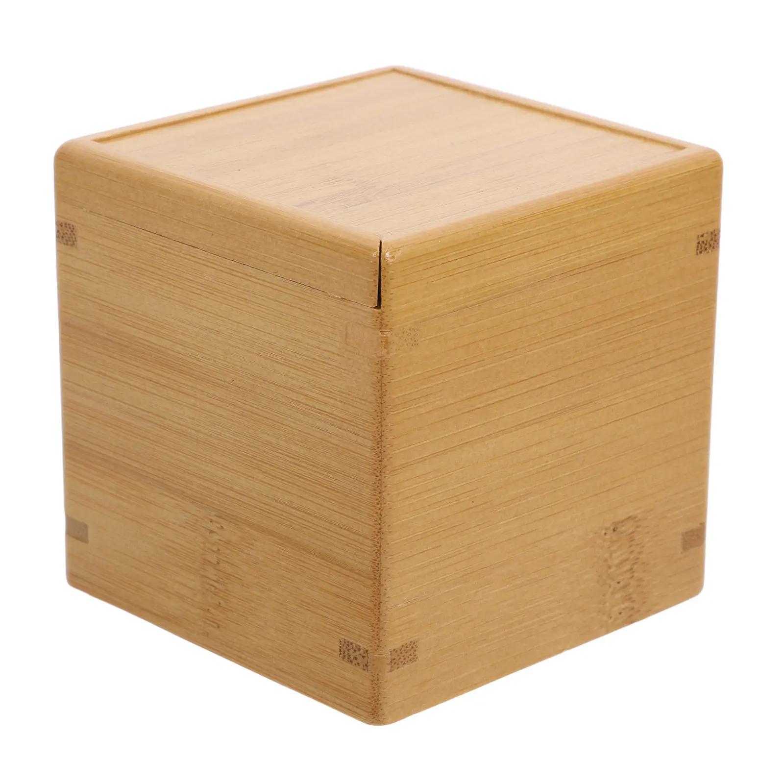 Elegant Solid Wood Tea Box Sliding Lid Design Multifunctional Storage Container for Tea Jewelry Office Home Organization
