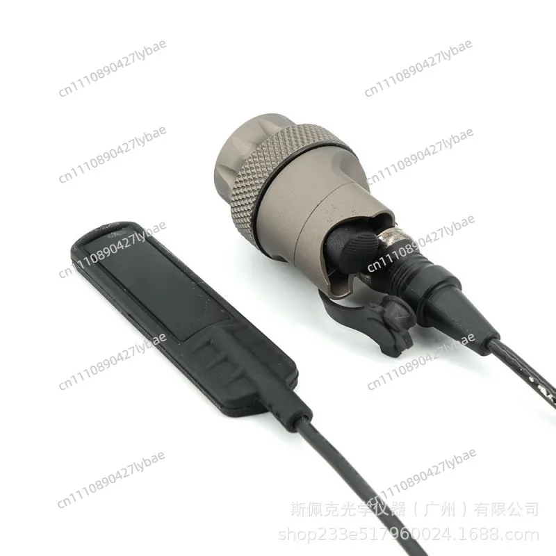 DS07 with plug assembly, tail cover switch M600 series flashlight waterproof portable strong light rechargeable