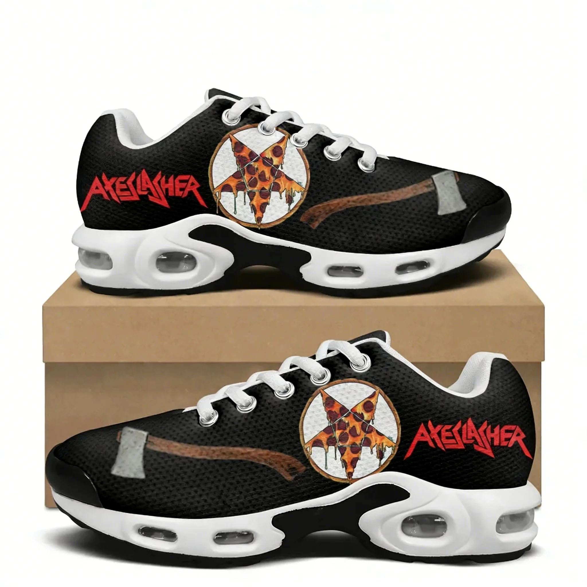 

Кроссовки Axeslasher Rock Band с воздушной подушкой для мужчин и женщин, легкие спортивные кроссовки для походов, альпинизма и повседневной носки, обувь на заказ.