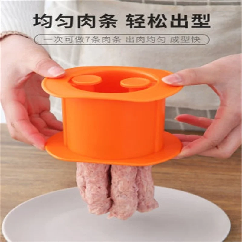 Hot Dog Maker Meat Squeezer Sausage Squeezer Meatball Rapid Prototyping Kitchen Extrusion DIY Gadget