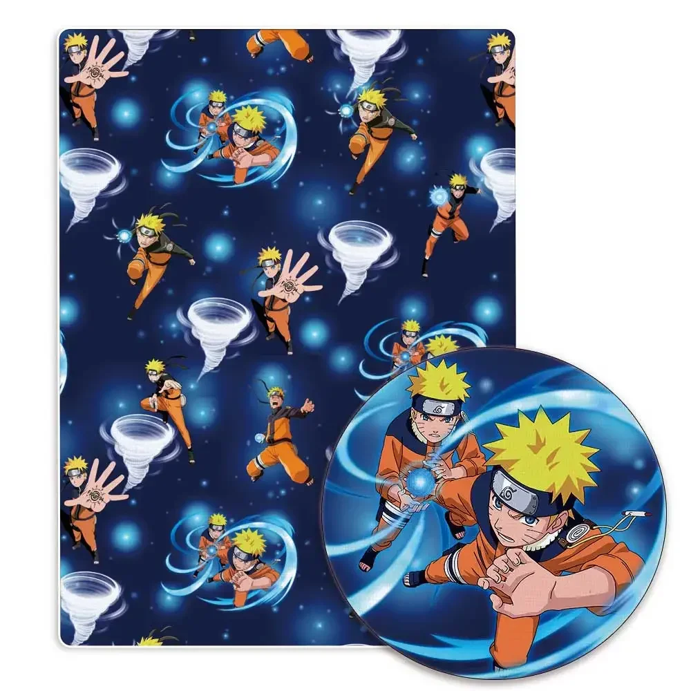 naruto Anime peripherals Fabric 140*50cm DIY Sewing Patchwork Quilting Baby Dress Printed Fabric Fabric Sewing Kids