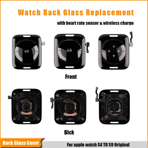 Cubierta Trasera De Cristal Original Con Carga Inalámbrica