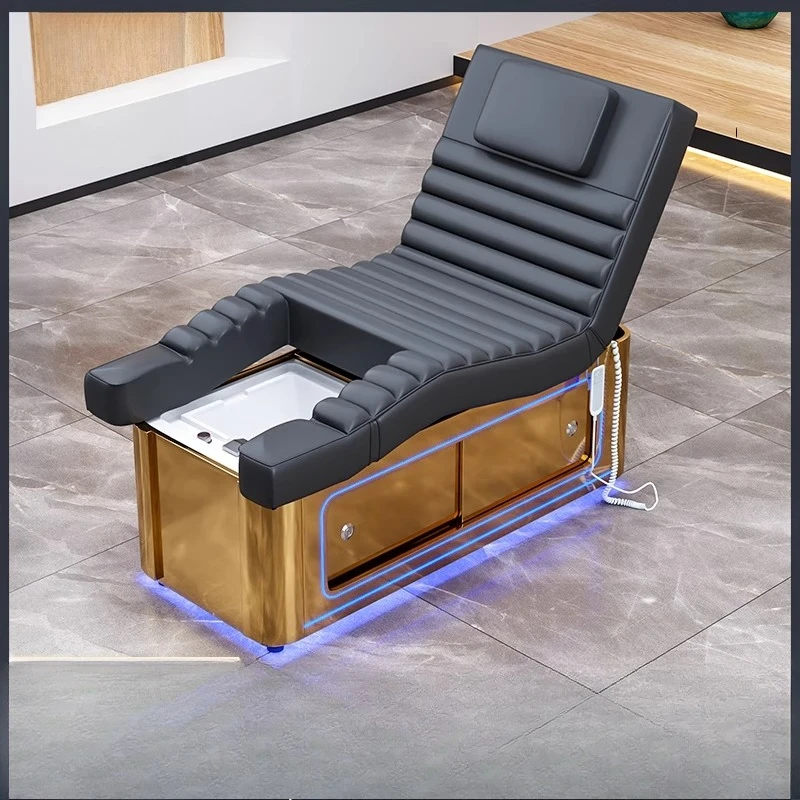 

Электрическая косметическая кровать AA, косметический массаж, массаж ног, встроенная кровать, массажное кресло для маникюра ресниц, кресло для ног