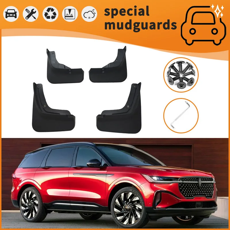 Suitable for 18-24 Lincoln Navigator Nautilus fender car tire anti-splash mudguard skin