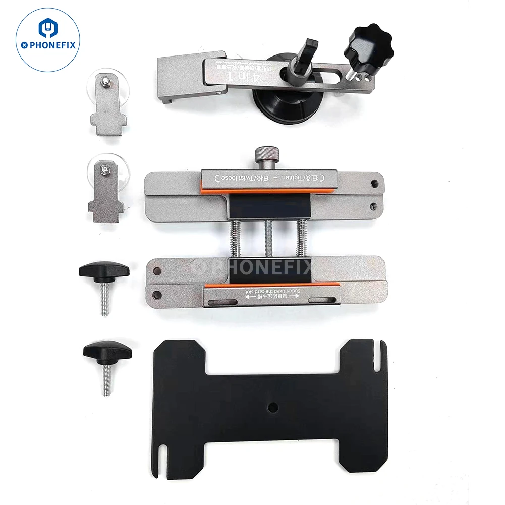 HW-171 Universal LCD Screen Separator Curved Screen Back Cover Bonding and Fixing Holder for Mobile Phone Repair Hand Tool Stand