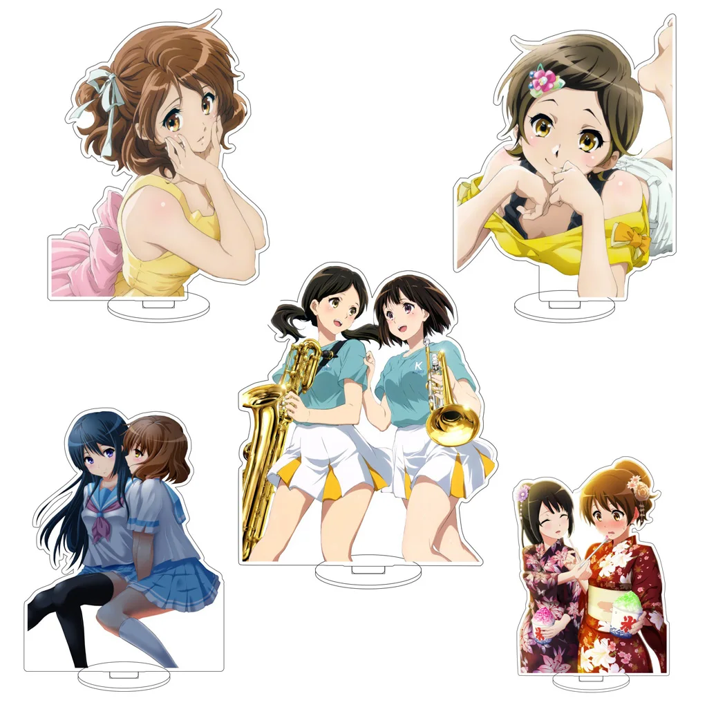 

16CM Anime Sound! Euphonium‌‌ Kōsaka Reina Katō Hazuki Ōmae Kumiko Yoshikawa Yūko Cos Acrylic Figure Stand Ornaments Gifts