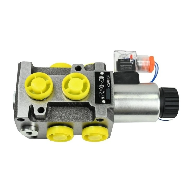 For Modified Wood Clamping Hoist, Six-way Hydraulic Solenoid MOP-6/2 Circuit Selection Walking Oil Pressure