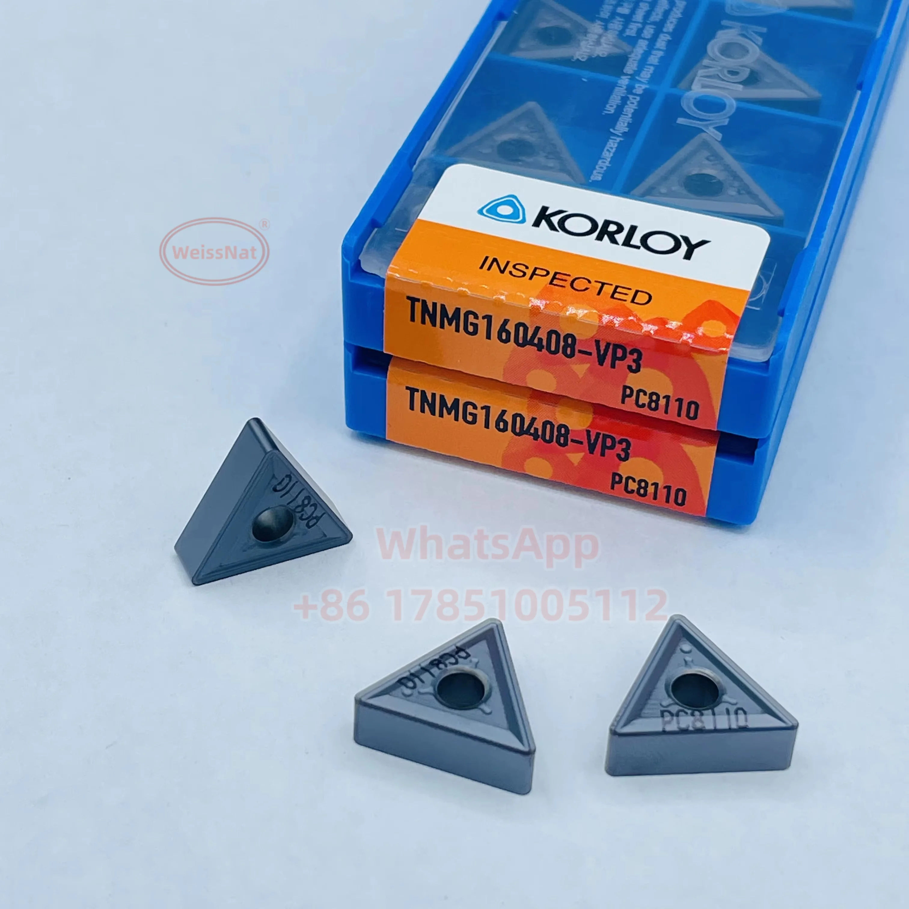 Korloy TNMG160408/TNMX160404L/WNMG080404/VNMG160408/CCMT09T304/DCMT11T304 Carbide Insert TNMG WNMG TNMX VNMG CCMT DCMT Inserts view 2
