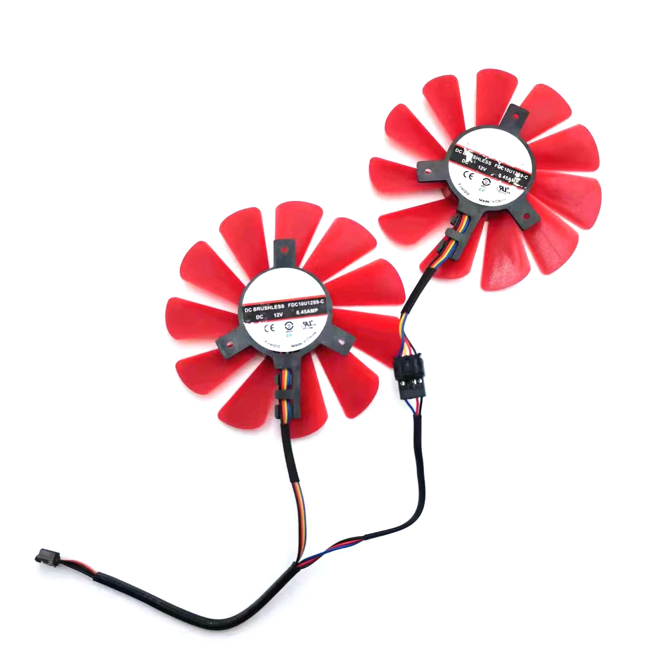 Nuova FDC10U12S9-C 4pin 85mm 2 pz/lotto per XFX RX-570-RS RX-580-RS RX480 RX470 RX574 RX578 ventola di raffreddamento della scheda grafica
