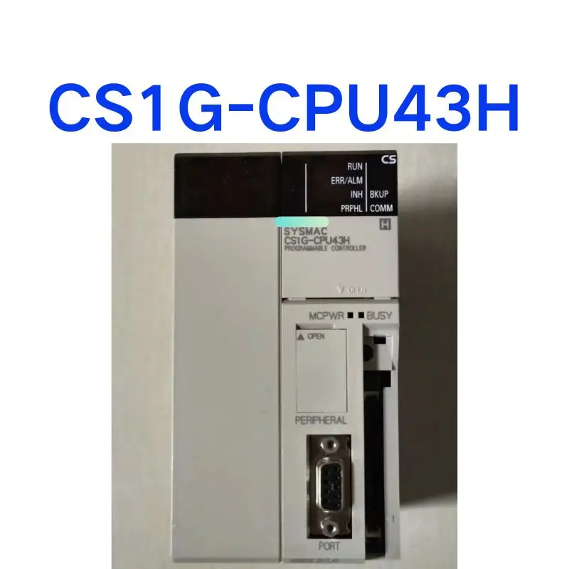 

Used CS1G-CPU43H PLC tested OK and the function is intact