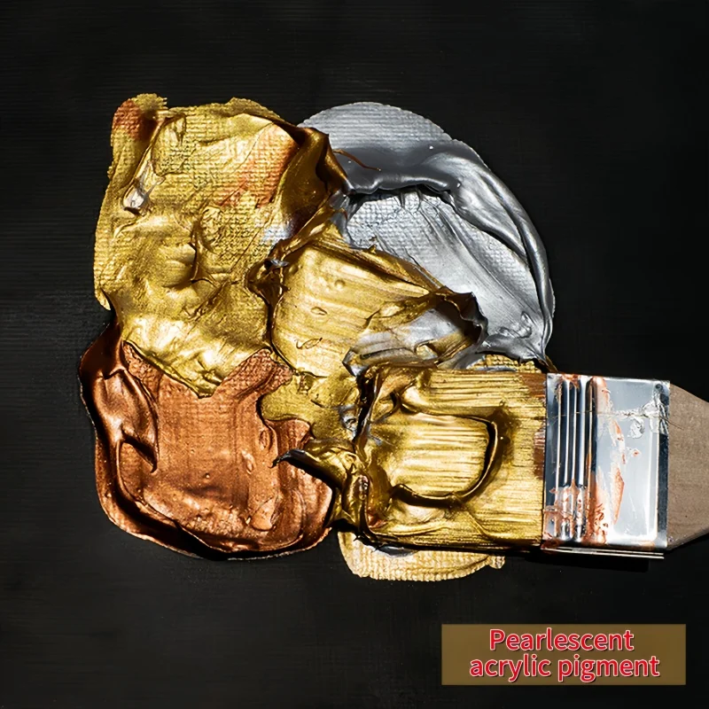 Gold Acrylic Paint Pigment 4