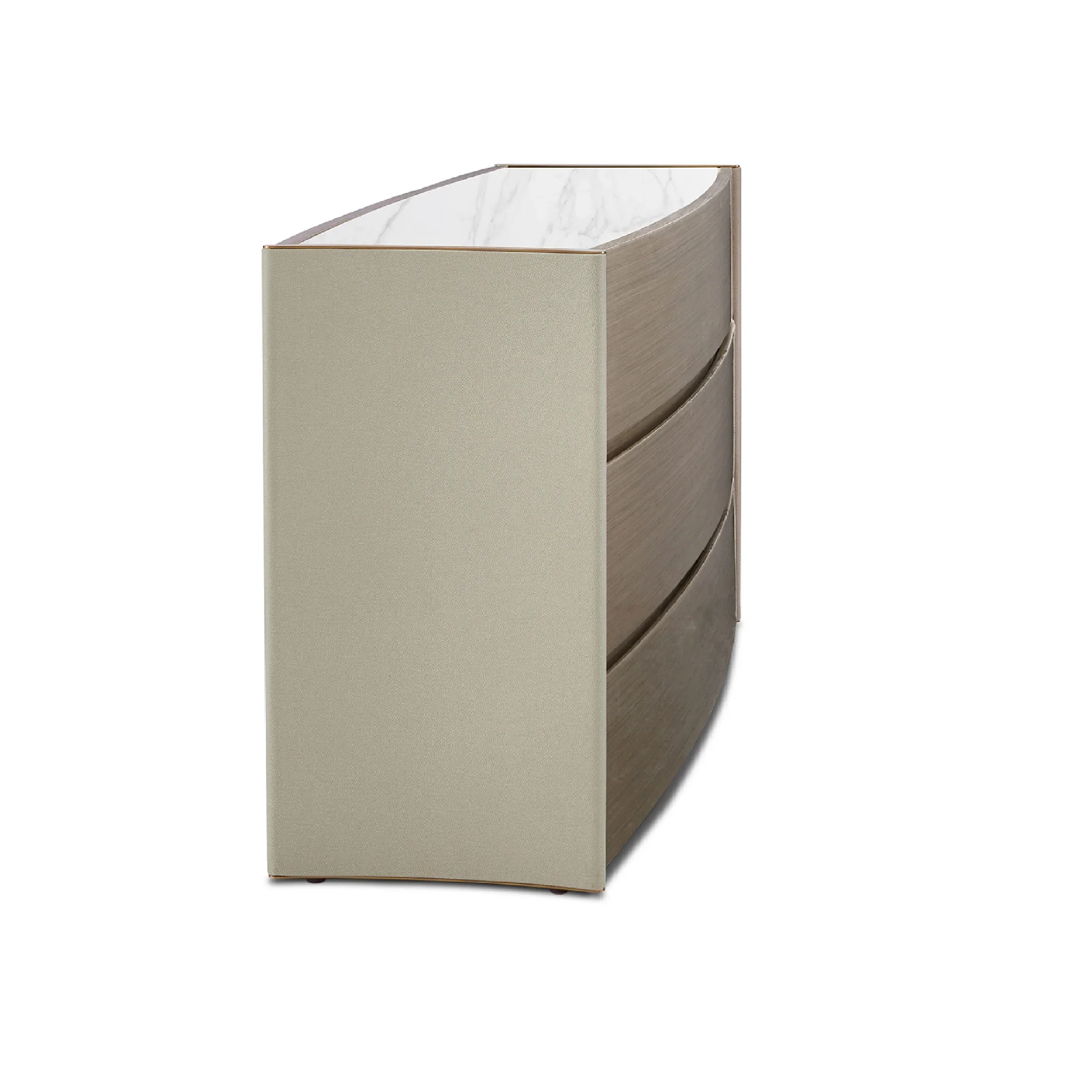 

A High-end Luxury Modern Drawers Living Room Storage Cabinet 3 Drawers