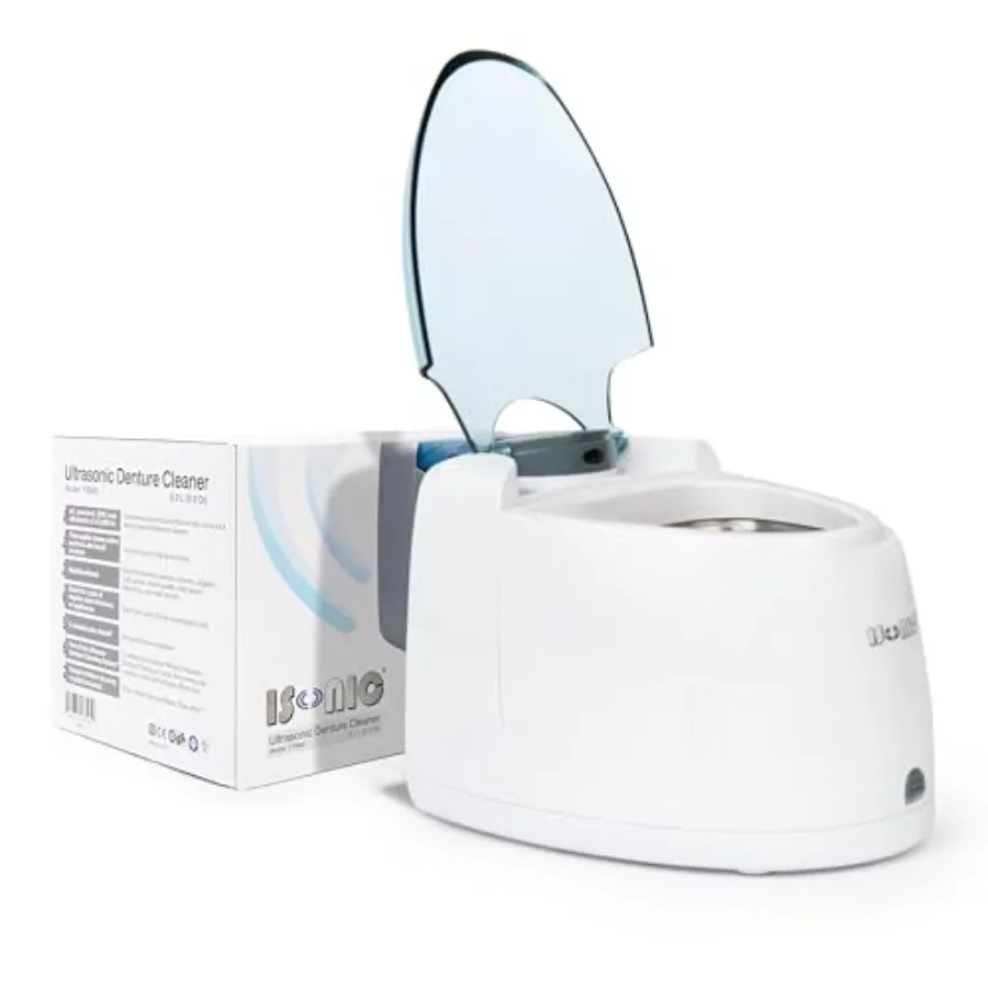 Ultrasonic Denture Cleaner for All Dental Appliances and Sleep Apnea Devices Advanced Ultrasonic Technology for Deep Cle