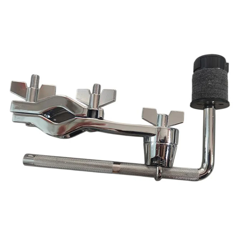 

For Drum Accessories Mounting Bracket For Percussion Setup Chrome Plated Drum Accessory Versatile Compatibility