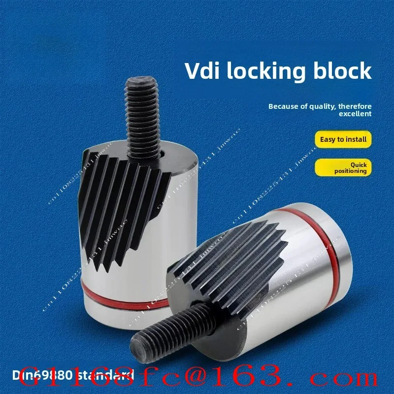 Numerical Control Tool Holder Serrated Compression Block DIN69880 Turret Locking Block Tool Holder Parts
