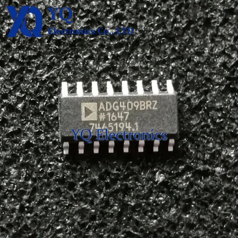10PCS/lot New OriginaI ADG409BRZ ADG409BR Analog switch/multiplexer IC package SOP-16