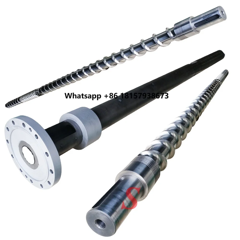 

D80/D90/D100/D110/D120mm Screw Barrel for Film Blowing Extruder Plastic Machine