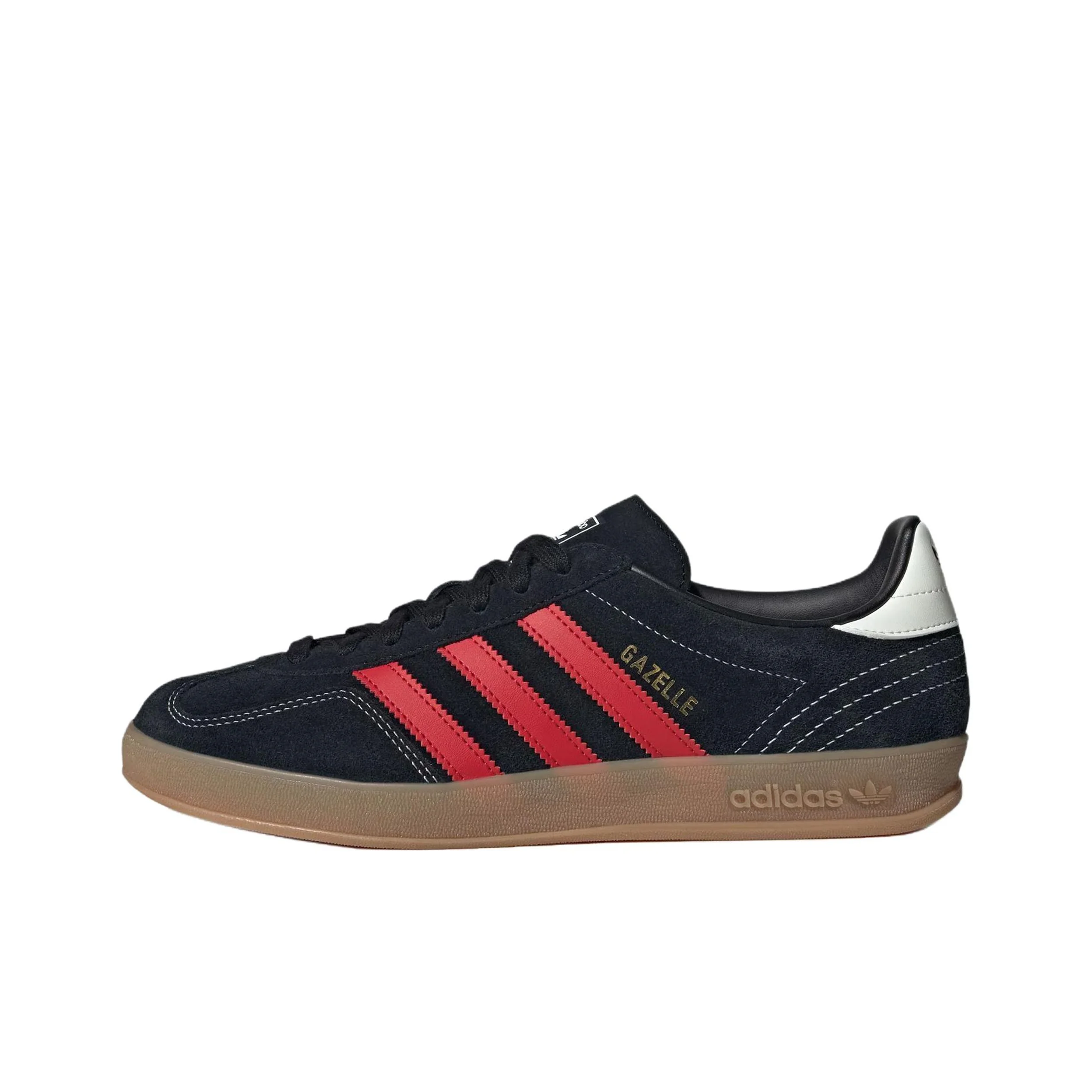 Adidas Originals GAZELLE INDOOR German Army Trainers Unisex Black IH9653