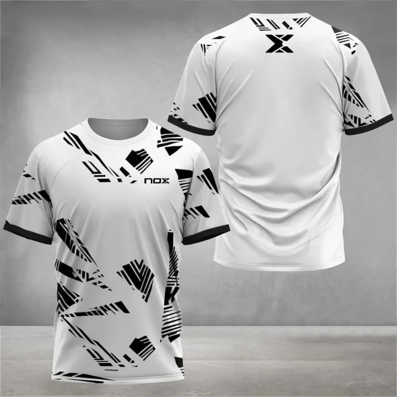Fashion Street Men's Crew Neck T-Shirt Sport Outdoor Short Sleeve Training Fabric Simple Vintage High Quality Regular Slim Fit image 5