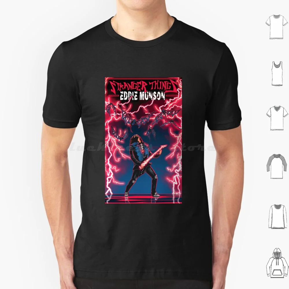 Eddie Munsons T Shirt Cotton Men Women DIY Print Eddie Munsons